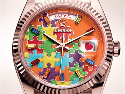 rolex puzzle dial day date